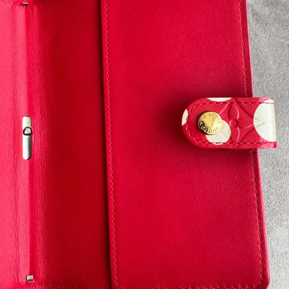 Auth Louis Vuitton Monogram Dots Yayoi Kusama Infinity Agenda PM - Picture 6 of 14